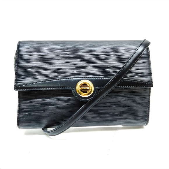 Louis Vuitton Pochette Arche Epi Black Shoulder / Handbag NOT FOR SALE - Picture 2 of 11